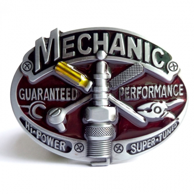 Mechanic Tool Belt Buckle 